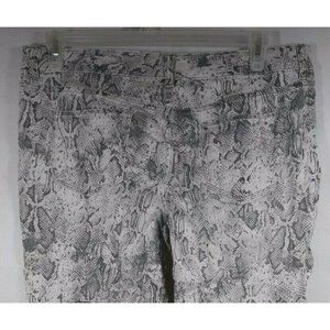 The Limited 678 Women's Pale Pink Snakeskin Jeans Size 14